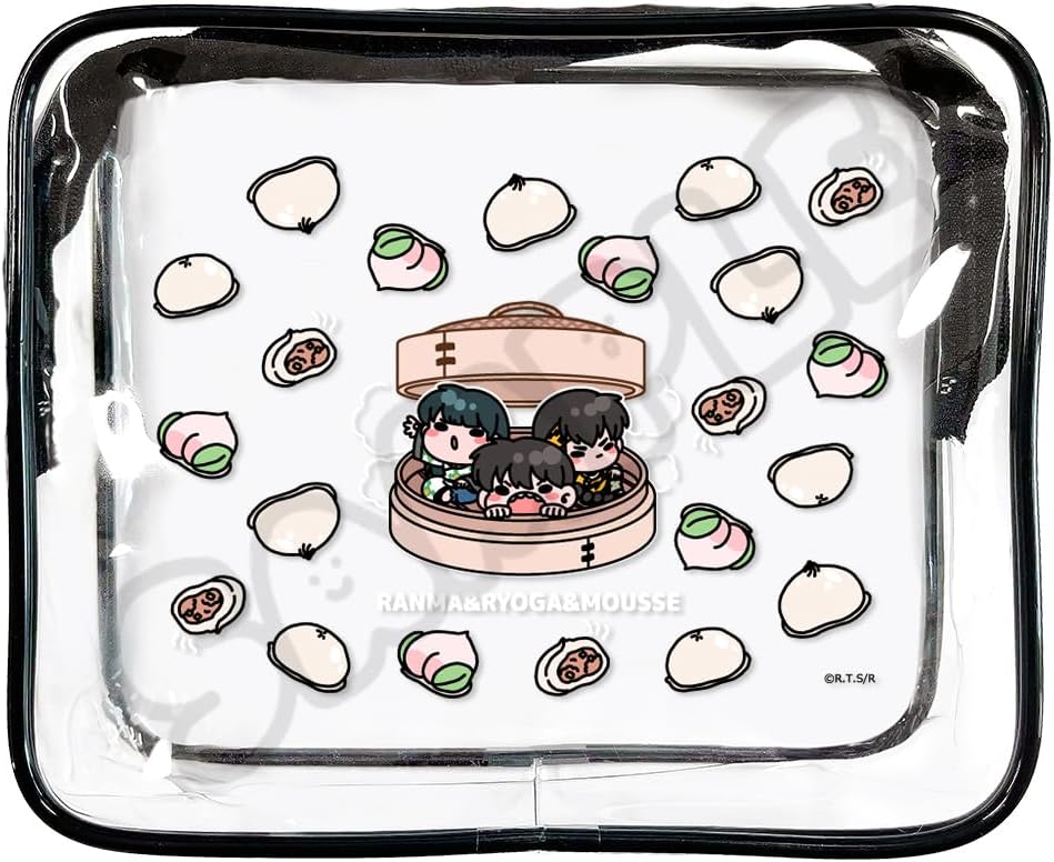 TV Anime Ranma 1/2 (Ranma & Good Fang & Moose) Vol. 2 Vinyl Pouch MJ