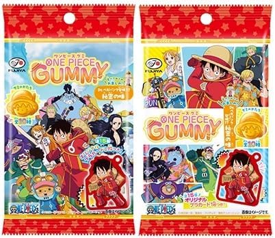 Fujiya ONE PIECE Gummies, 6 Capsules x 20 Pieces
