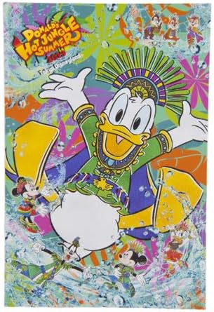 Donald Duck Postcard Hot Jungle Summer 2019 Disney Goods Souvenir (Tokyo Disneyland Exclusive)