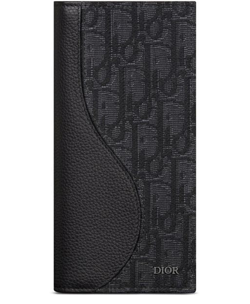 DIOR Saddle バーティカル ロングウォレット - Image 1
