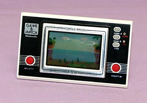 Nintendo TL-28 Turtle Bridge Game & Watch (Game Watch) Widescreen (with Alarm Function), Main Unit Only