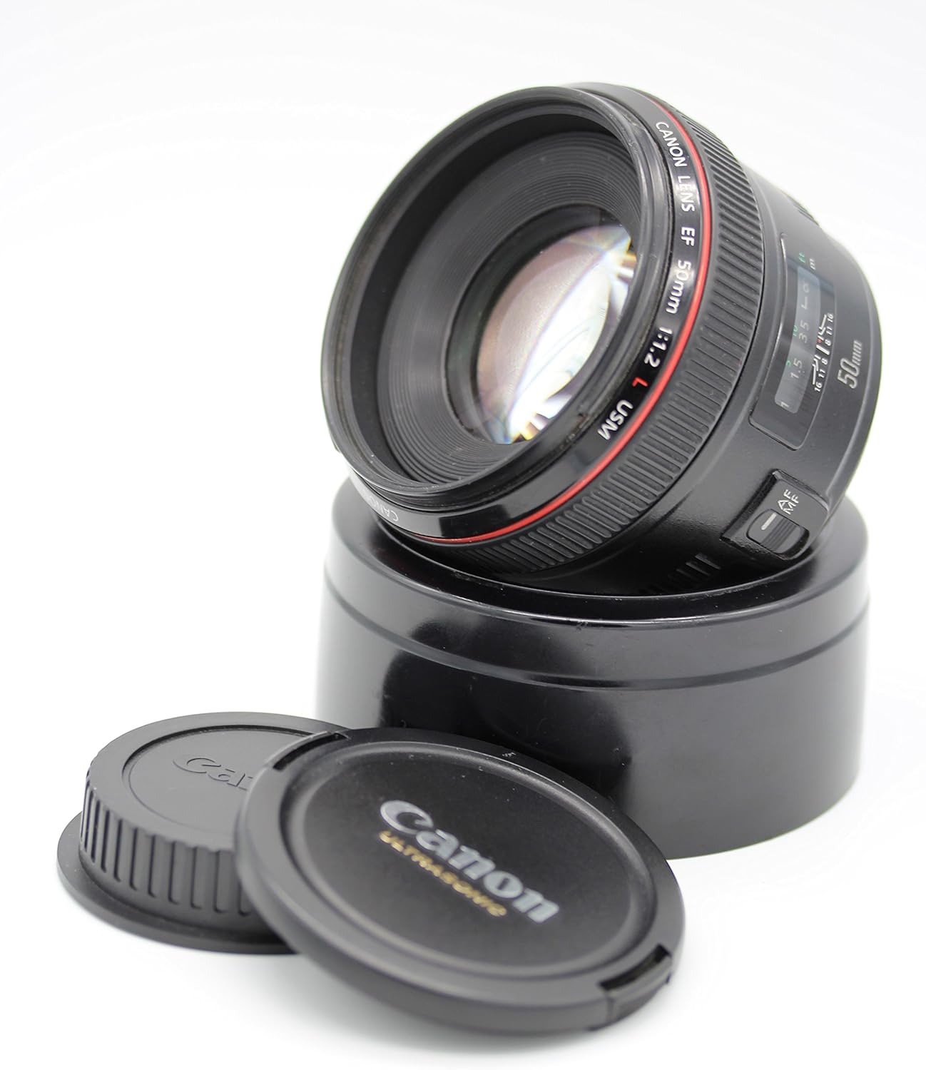 Canon 単焦点標準レンズ EF50mm F1.2L USM フルサイズ対応