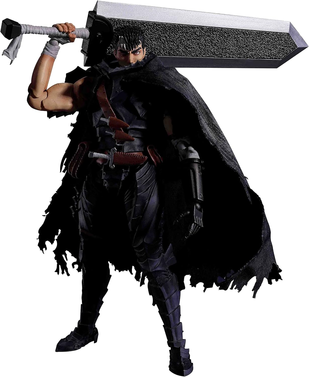 S.H. Figuarts Berserk Guts (Berserk Armor), Approx. 6.3 inches (160 mm), ABS & PVC & Fabric, Pre-painted Action Figure