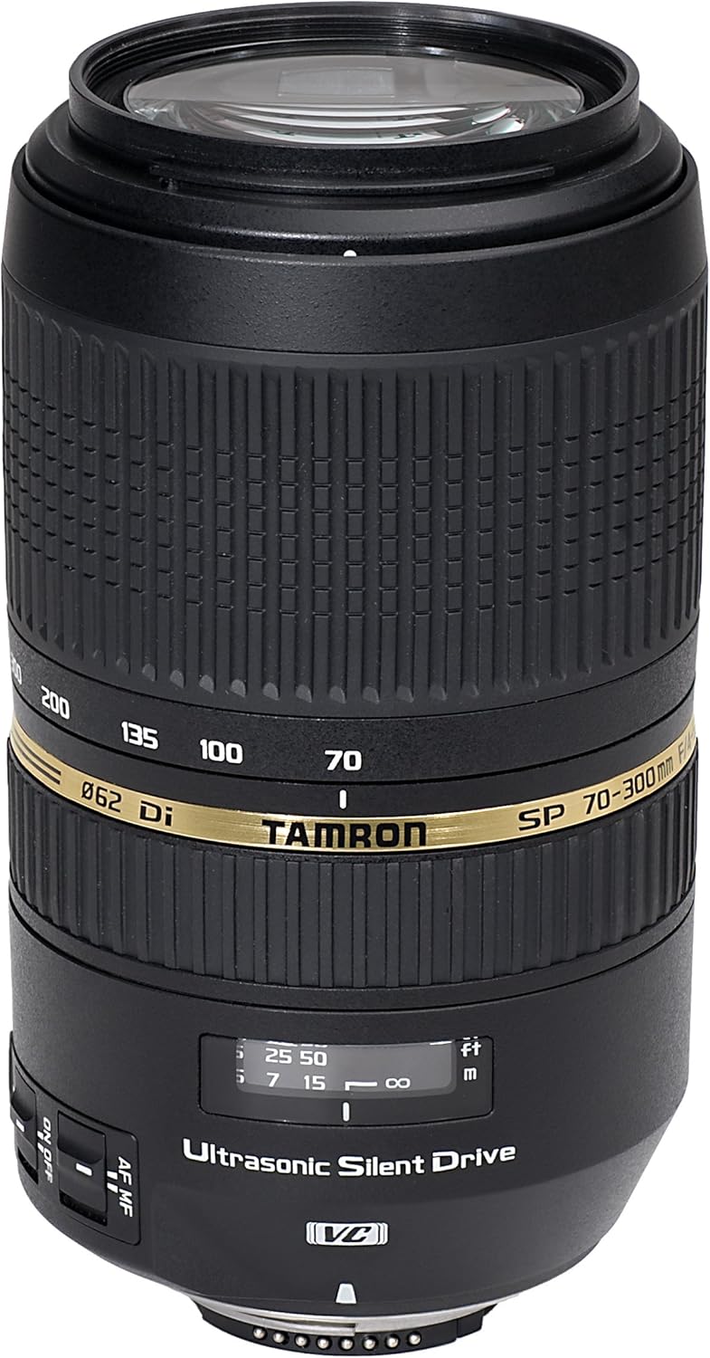 Tamron SP AF 70-300 F/4-5.6 Di VC USD SLR Telephoto lens Black