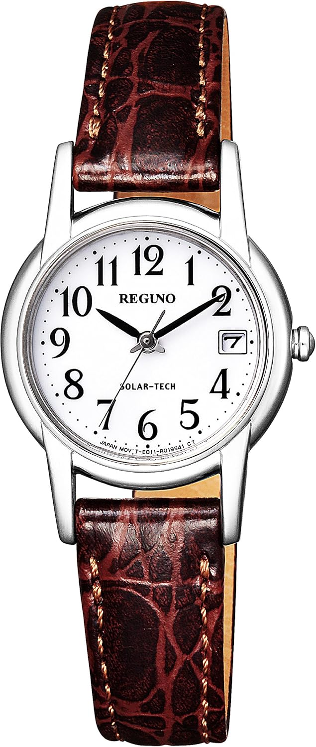 Citizen KH4/KP3 Regno Solar Tech Women's Wristwatch, Braun, watch