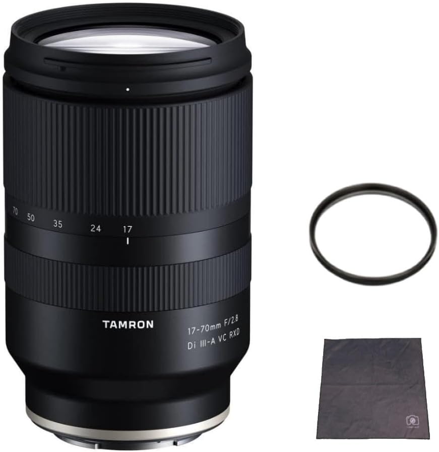 Tamron 17-70mm F2.8 Di III-A VC RXD Fujifilm X-Mount B070X Marumi Lens Protection Filter Set of 2