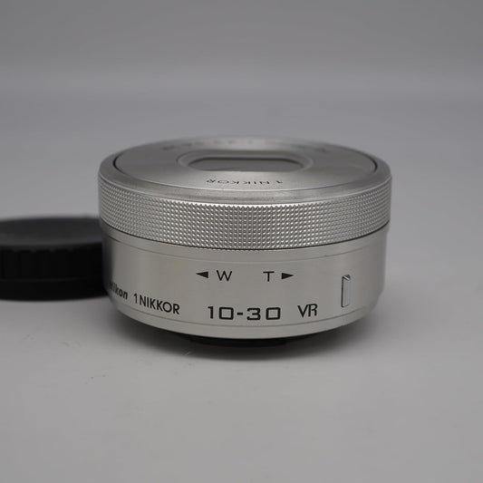 Nikon Standard Zoom Lens 1 NIKKOR VR 10-30mm f/3.5-5.6 PD-ZOOM Silver