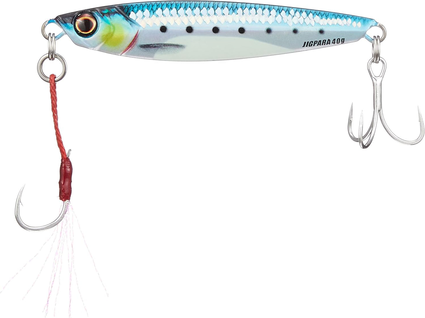 Major Craft Metal Jig, Jig Para Short, Live Damage Scale Series, 0.7 oz (20 g), 1.2 oz (30 g), 1.4 oz (40 g), 2022 Model