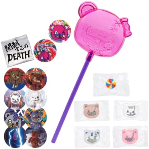 (Universal Studio Japan USJ Exclusive) Hulk Bear Candy, Assorted Candy with Stickers, Halloween, Horror Night, Souvenir, Sweets, Univa, Goods, Present (Shopping Bag Included)