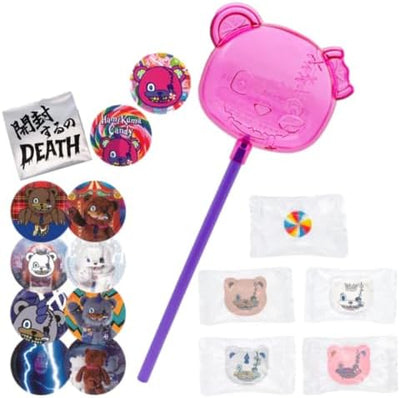 (Universal Studio Japan USJ Exclusive) Hulk Bear Candy, Assorted Candy with Stickers, Halloween, Horror Night, Souvenir, Sweets, Univa, Goods, Present (Shopping Bag Included)