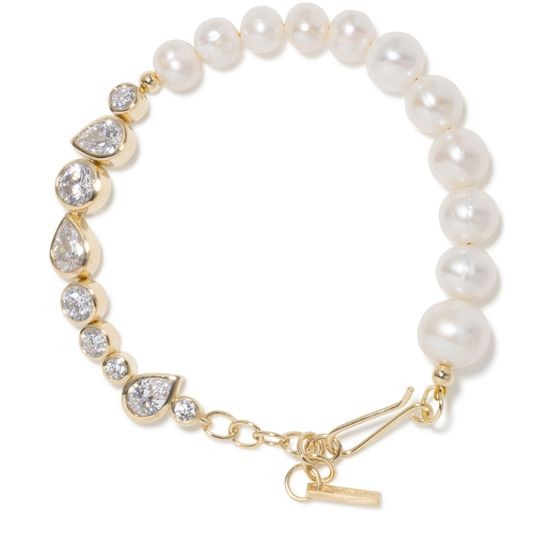 COMPLETEDWORKS パール付き ブレスレット - Image 1