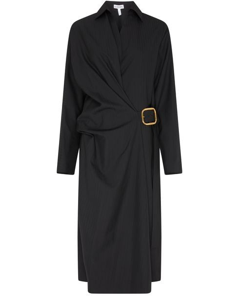 LOEWE ウール製 ベルト付きワンピース - Image 1