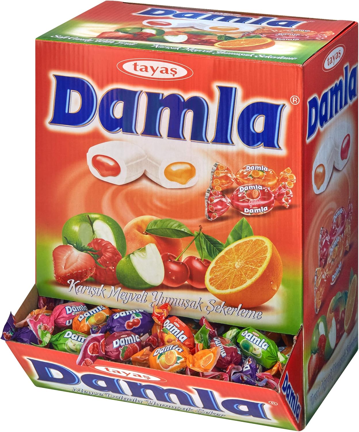 Tayas Damra Fruit Soft Candy 4.4 lbs (2 kg)
