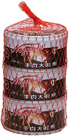 Kawa Sho Foods Nozaki Brand Beef, Japanese Steamed Beef, 3 Cans Net, 5.5 oz (155 g) x 3 Cans