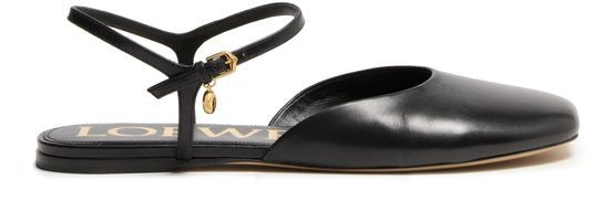 LOEWE Toy ankle strap ballerinas in lambskin - Image 1