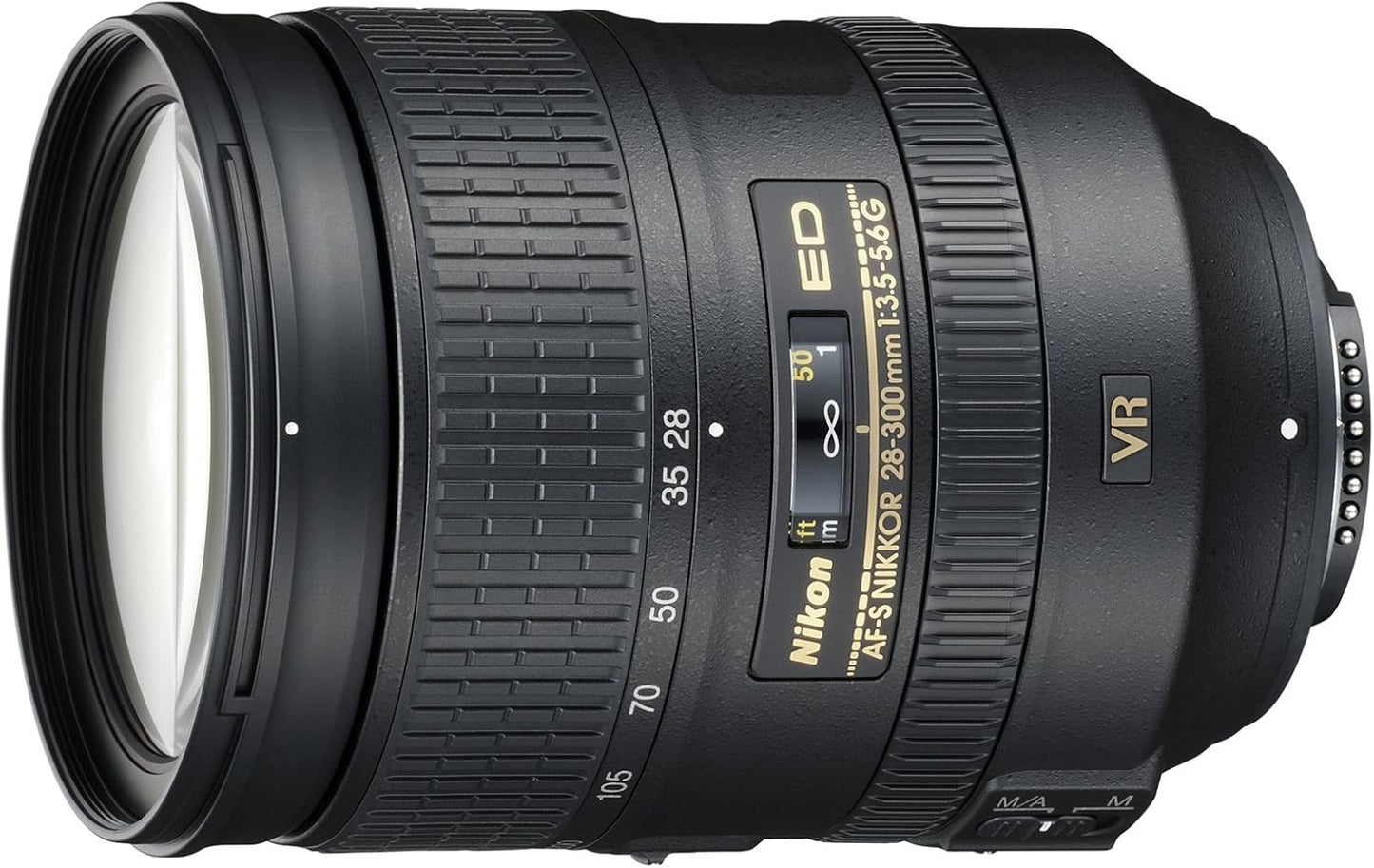 Nikon 28-300mm f/3.5-5.6G ED VR AF-S Nikkor Zoom Lens for Nikon DSLR Cameras (Certified Refurbished)