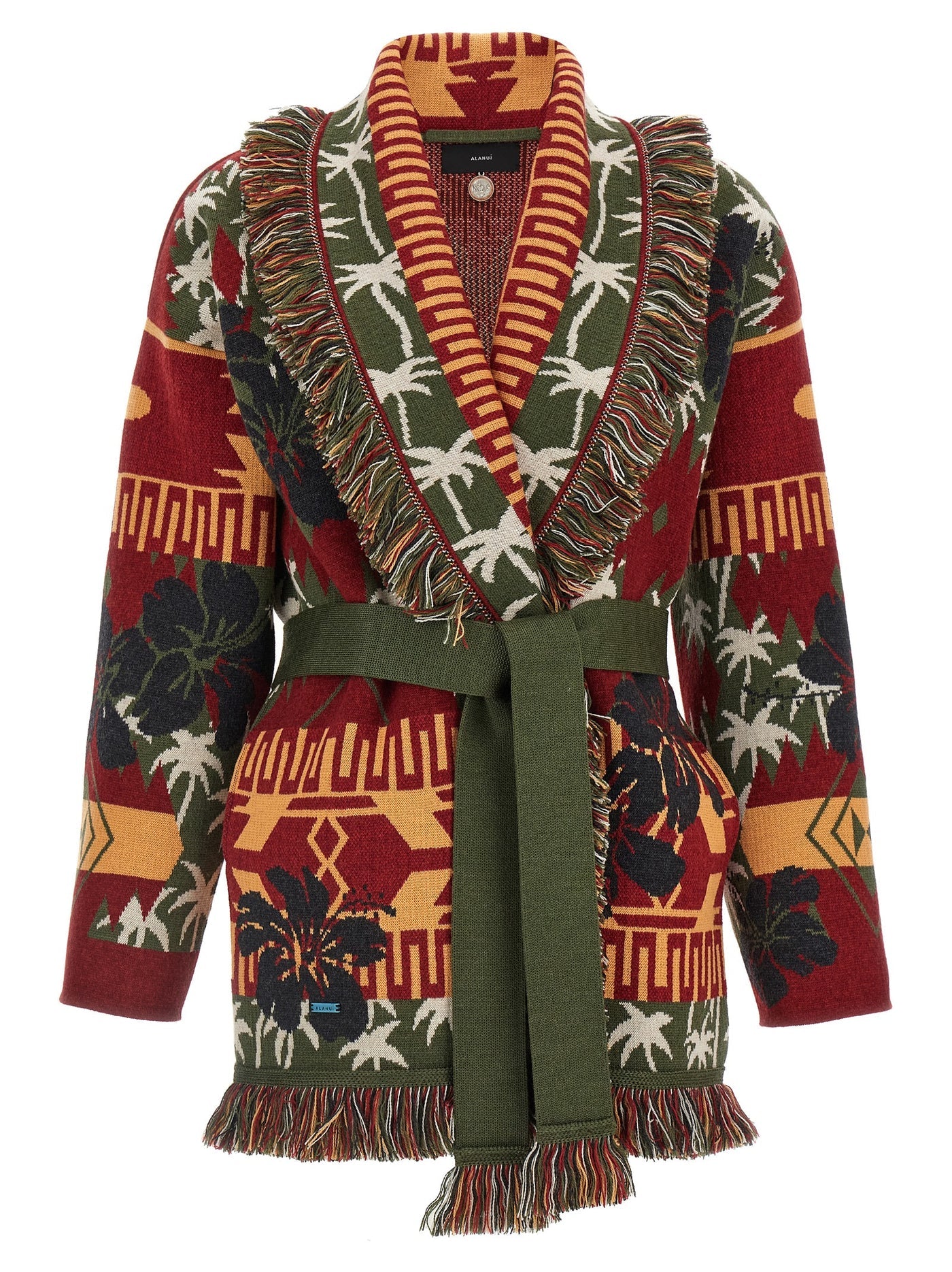 Alanui アランイ「ハイビスカスブルーム」カーディガン - Image 1