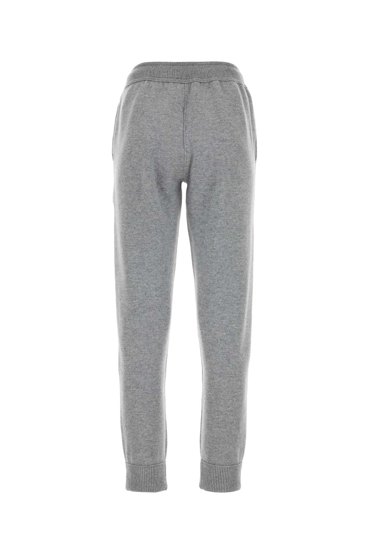 Bottega Veneta Grey Cashmere Joggers - Image 1