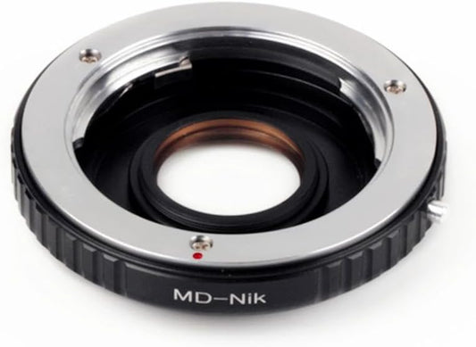 Pixco Minolta Rockor MD SLR Lens to Nikon F-Mount DSLR Camera System Adapter