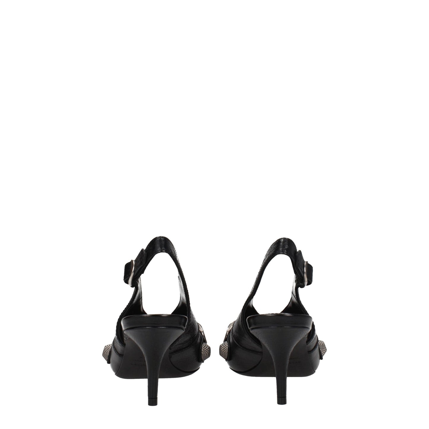 Balenciaga Sandals Cagole Woman Leather Black - Image 1