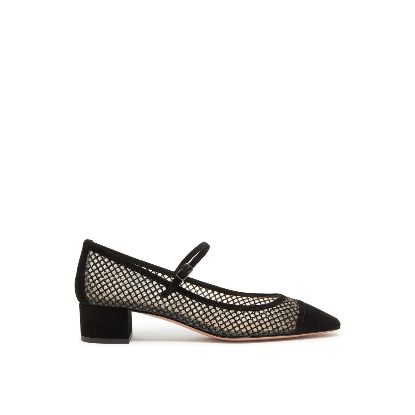 Aquazzura Aquazzura Mayor Crystals Mesh Pumps 35 - Image 1