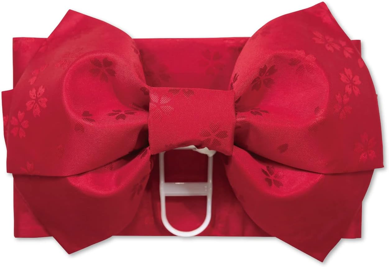 Nishiki Sash, Bow-shaped, One-Touch Yukata Belt, Wired, Women's, Girls, Kids, Adults, Children, Girls