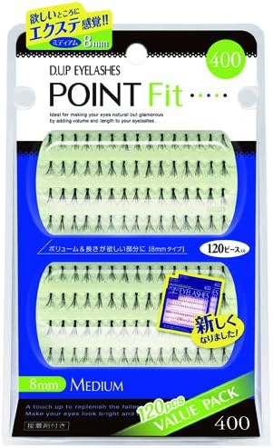 D.U.P ポイントアイラッシュ 400 8mm