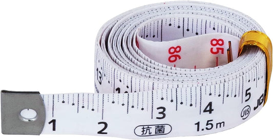 Niigata Seiki SK DMB-1215KD JIS Standard Japanese Dressing Measure Rose, Quick Step Scale, 0.5 in (12 mm) Width, 3.9 ft (1.5 m)