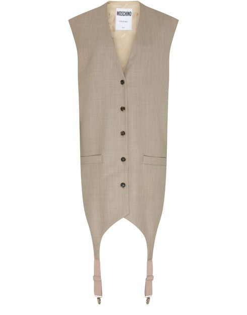 MOSCHINO ウール製 ミディ丈ドレス - Image 1