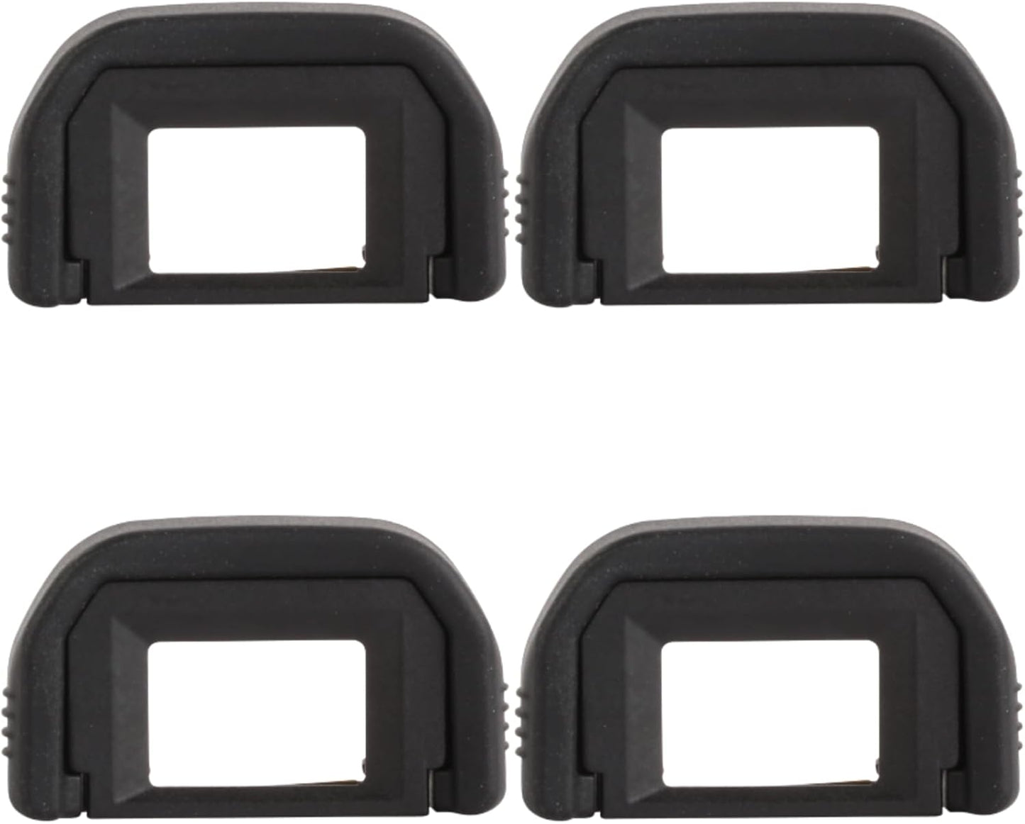 GRASSCALM Eyecup Compatible Canon EF Eyepiece Set of 4 Eyepiece for EOS Kiss/KissLite / 9000D / 8000D / KissX/KissDX/KissDN/KissD/KissX/KissF/Kiss Series (CANON EF Compatible)