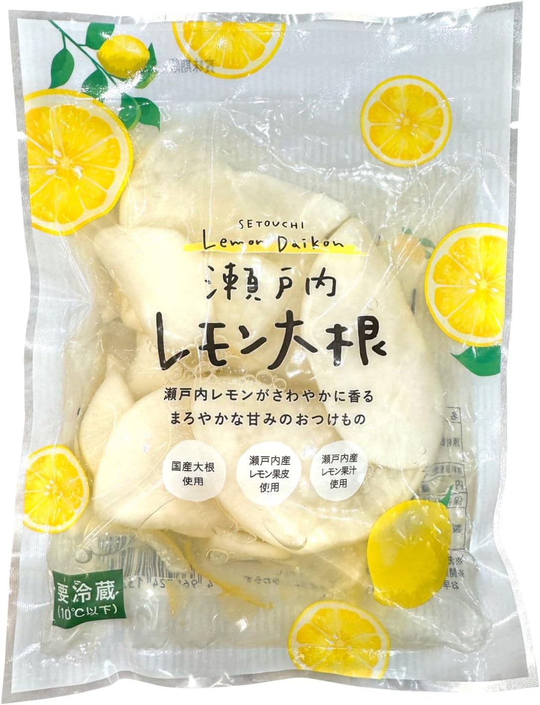 (Refrigerated) Moriya Pickled Seto Uchi Lemon Radish, 4.6 oz (130 g)