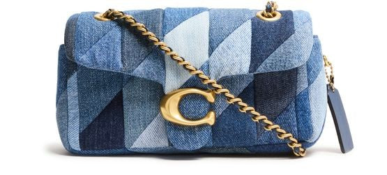 COACH Tabby 20 quilted patchwork denim shoulder bag - Image 1