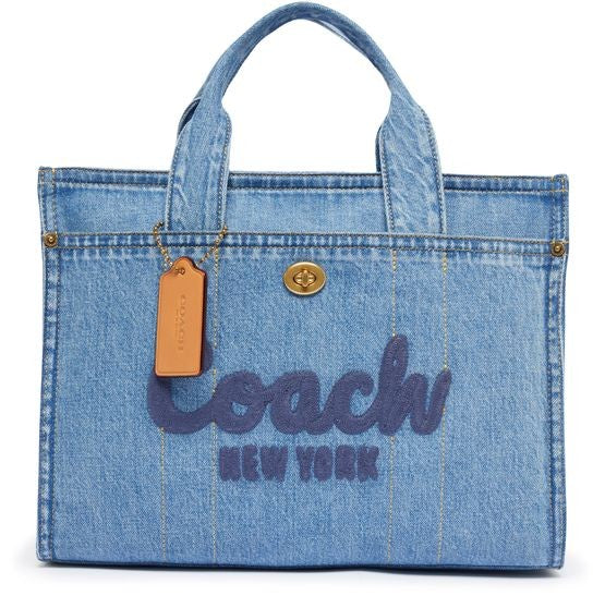COACH Cargo デニム トートバッグ - Image 1