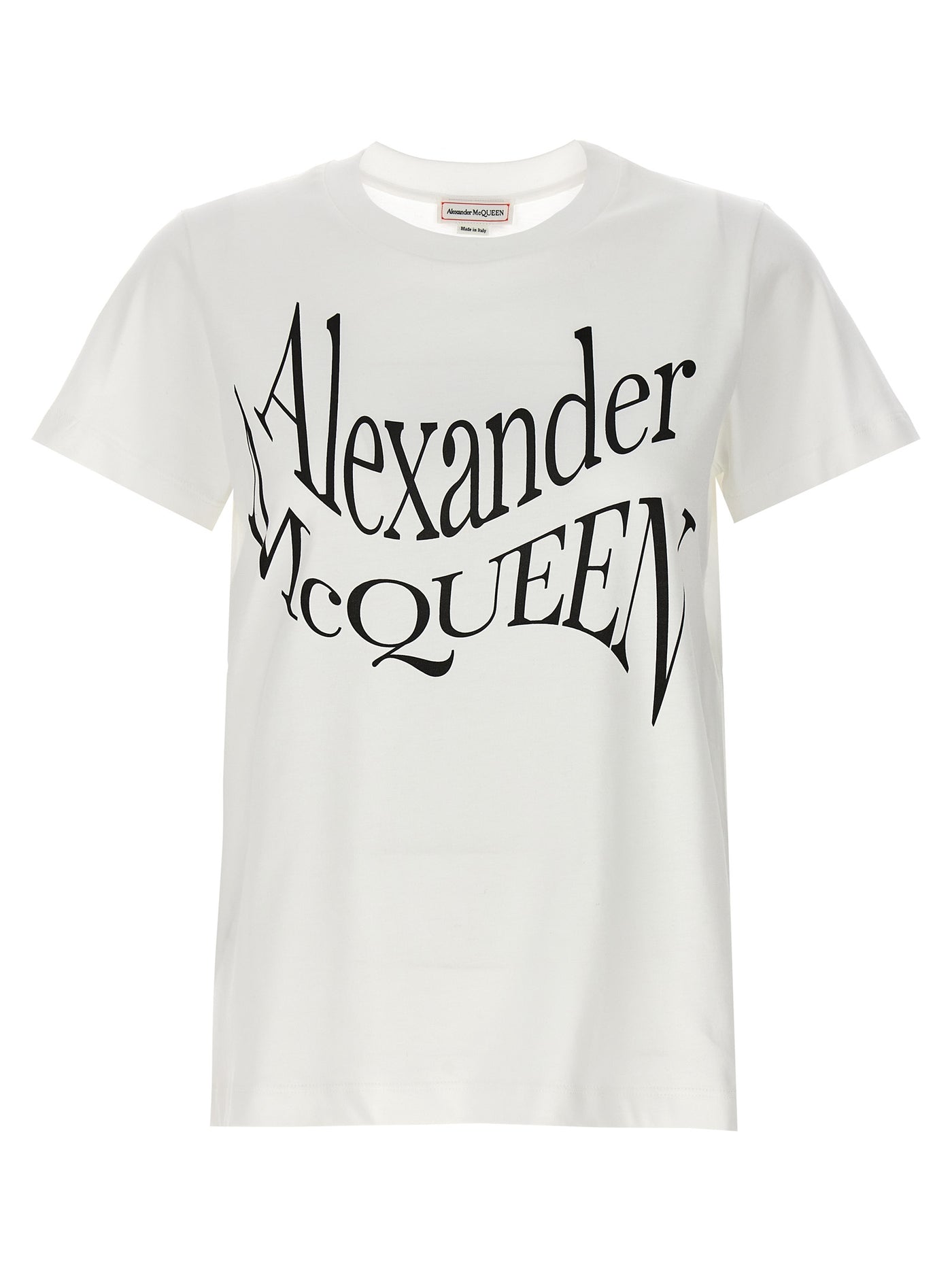 Alexander Mcqueen アレクサンダーマックイーンロゴプリントTシャツ - Image 1