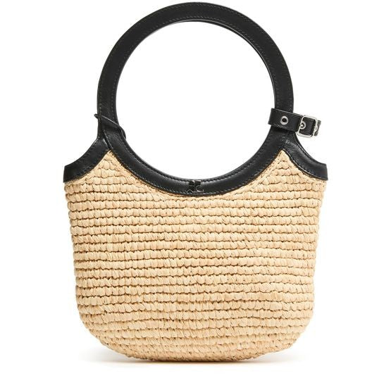 COURREGES Holy raphia handbag - Image 1