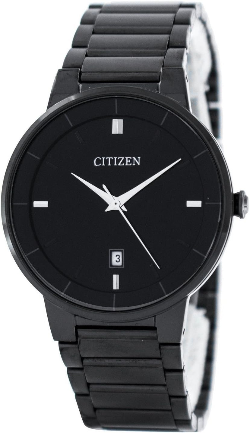Citizen BI5017-50E Quartz Black Dial Men's Wristwatch