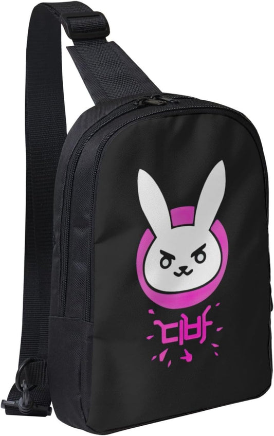 Overwatch Game, Body Bag, Shoulder Bag, Body Bag, Large Capacity, Double Layer, Shoulder Bag, Crossbody Bag, One Shoulder Bag, Men's, Cross-Body Bag, Popular, Holds iPad, Work, Travel
