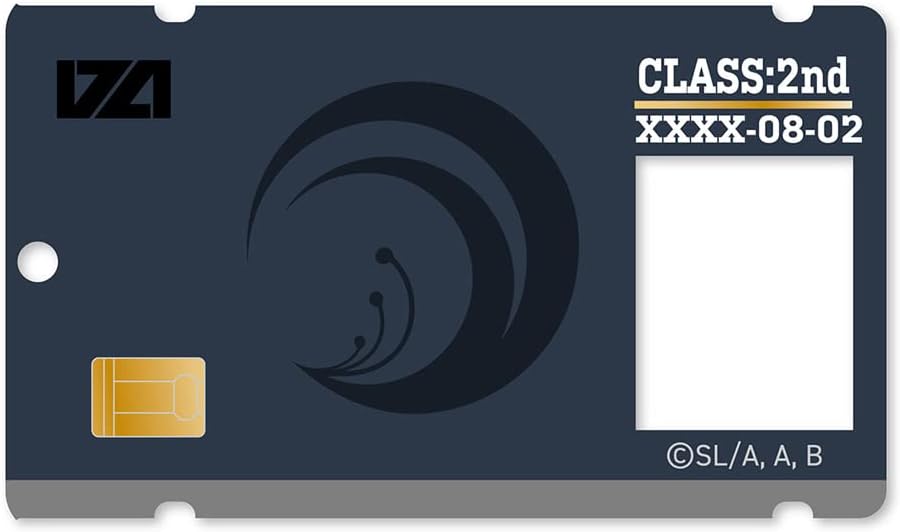 Licorice Recoil Imitation Acrylic Pass Case, Takina Color