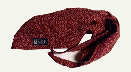 職人道楽 バンダナキャップ D#3-4青海波