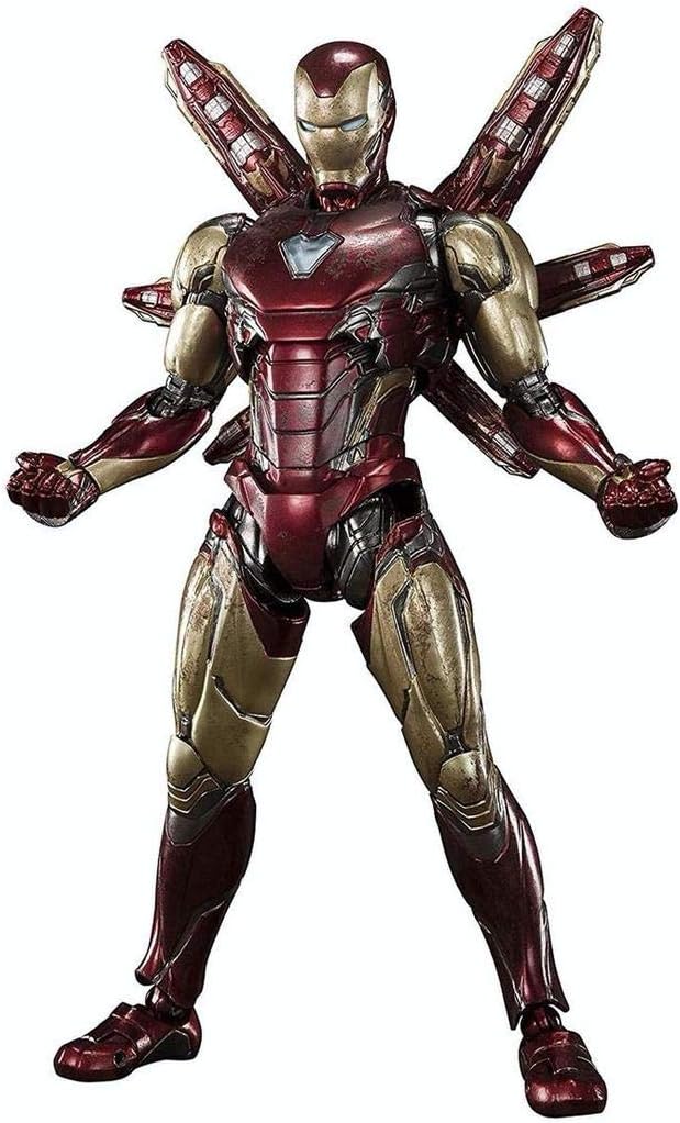 S.H. Figuarts Avengers Iron Man Mark 85 - FINAL BATTLE EDITION - Approx. 6.3 inches (160 mm), ABS & PVC & Die Cast Pre-painted Action Figure