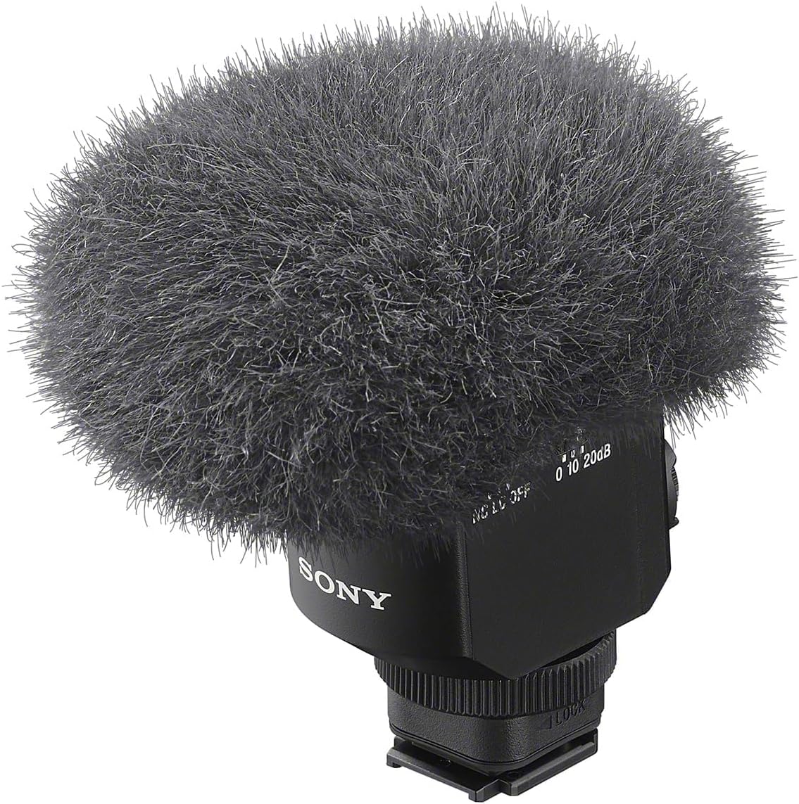 Sony ECM-M1 Camera Microphone Shotgun Microphone Variable Directional Windscreen Included