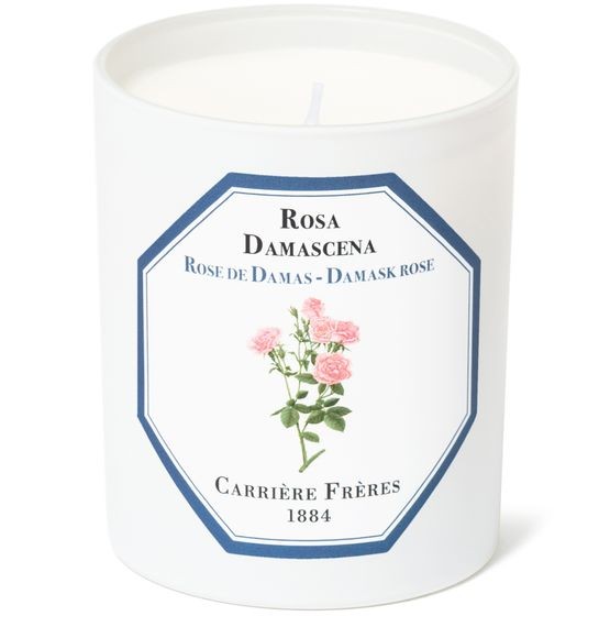 CARRIERE FRERES フレグランスキャンドル ダマスクローズ - ローザ・ダマスケナ 185 g - Image 1