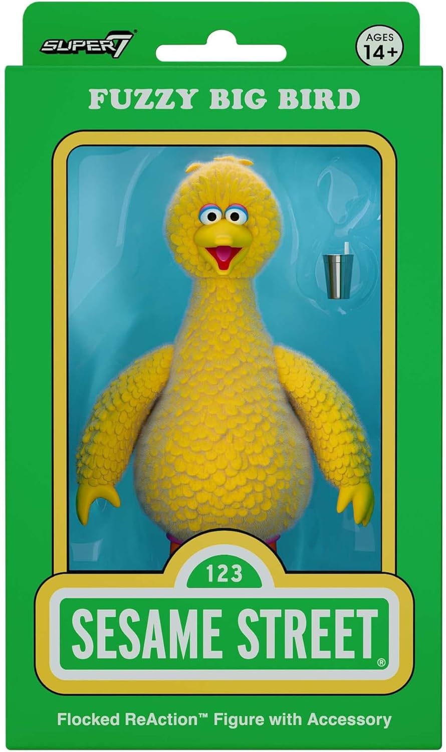 リ・アクション セサミストリート ビッグバード(フロッキー) 3.75インチ・アクションフィギュア