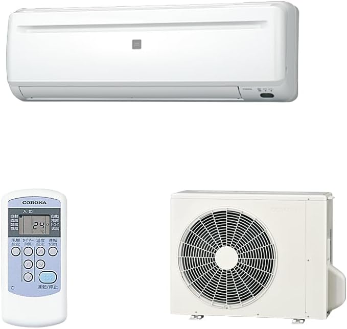 Corona CORONA Air Conditioner ReLaLa White Mainly for 6 tatami mats (approximately 96 sq ft) RC-2225R(W) Cooling Only