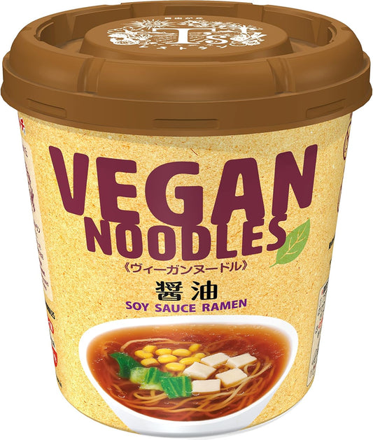 New Touch Vegan Noodle, Soy Sauce, 1.9 oz (53 g) x 12 Packs