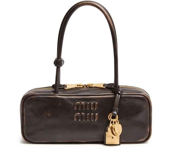MIU MIU Beau small aged nappa leather bag - Image 1