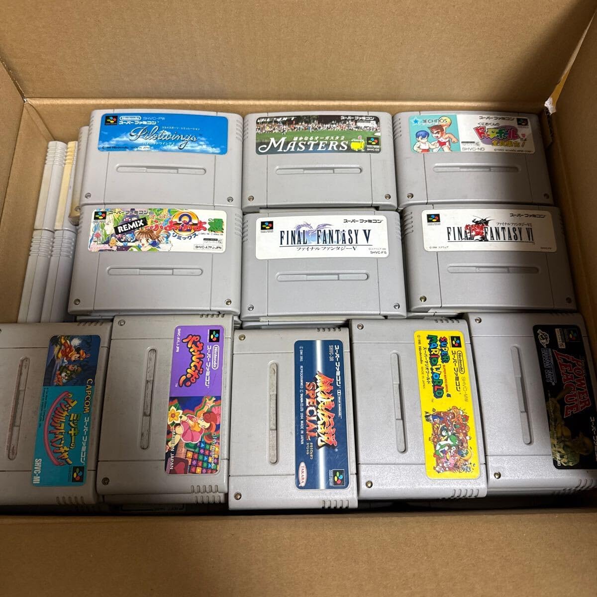 大量 まとめ売り スーパーファミコン ソフト 98本セット ソフトのみ SFC カセット ④