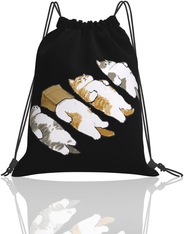 Japanese Pattern Knapsack, Gym Sack, Rucksack, Sports Bag, Rucksack, Pool Bag, Backpack, Gymnastics Clothes, Large Capacity, Convenient Storage, Lightweight, Club Activities, Gym, Excursions