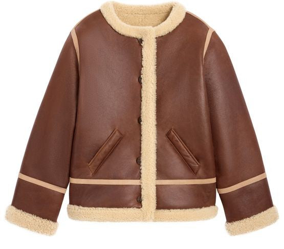 CELINE Jacket in lamb shearling - Image 1
