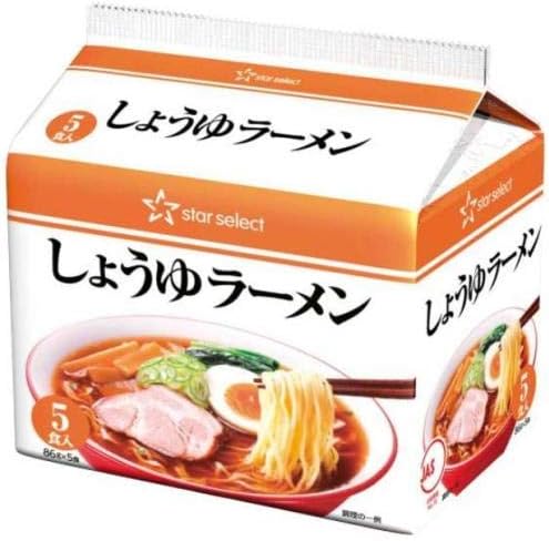 Star Select Soy Sauce Ramen, Pack of 5